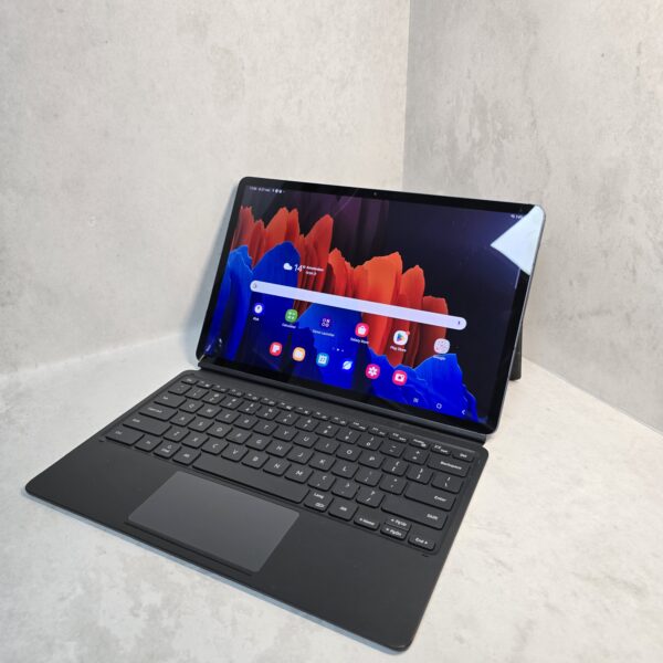Samsung Galaxy Tab S7+ Cellular + Boekhoes met toetsenbord + Samsung styluspen - Afbeelding 4